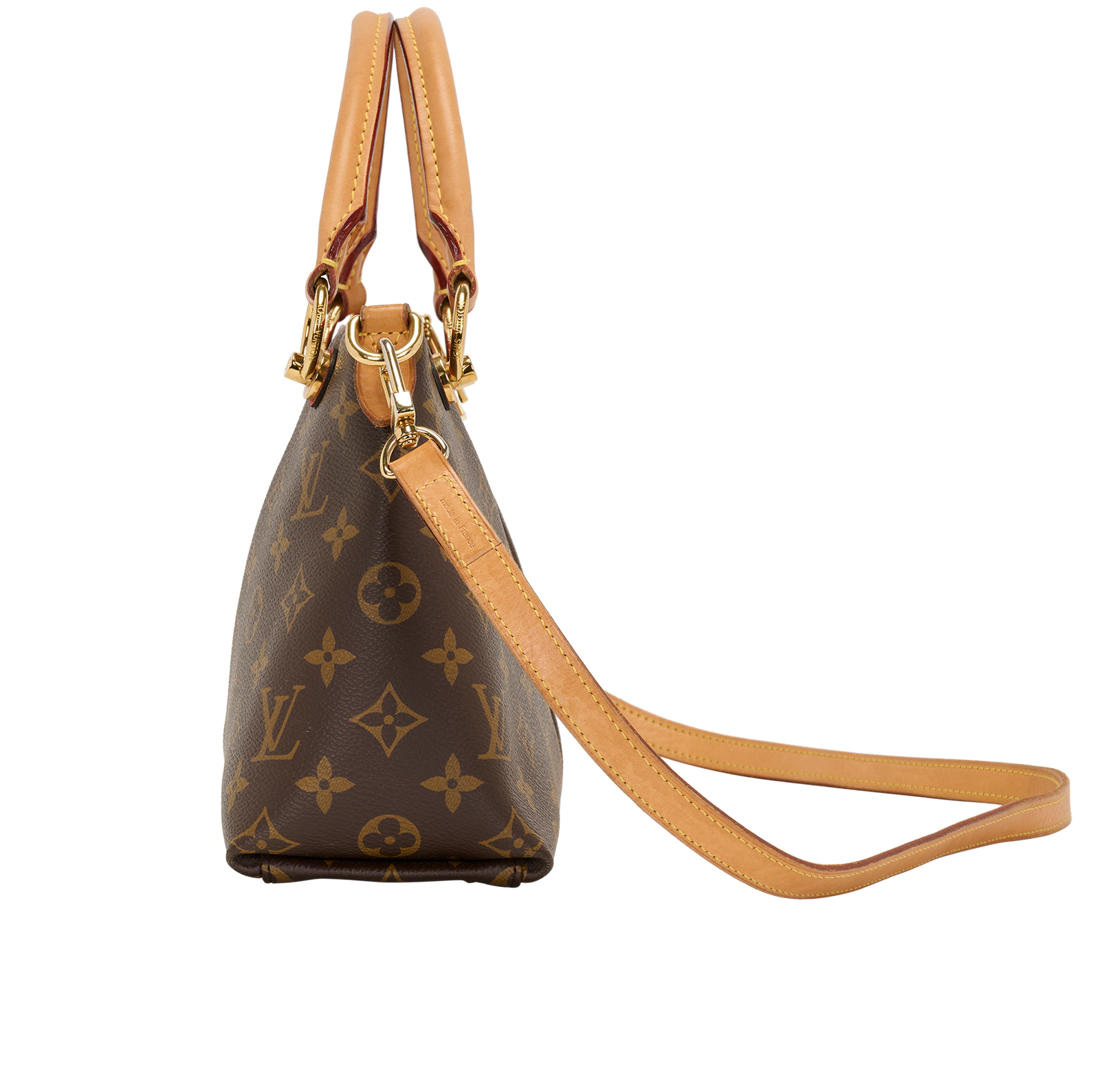 V Tote BB, &pound;1,200, Handbags, Red, Canvas/Leather, Bottom view